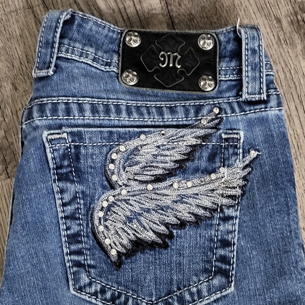 MISS ME JEANS SIZE 30 BOOTL LEG